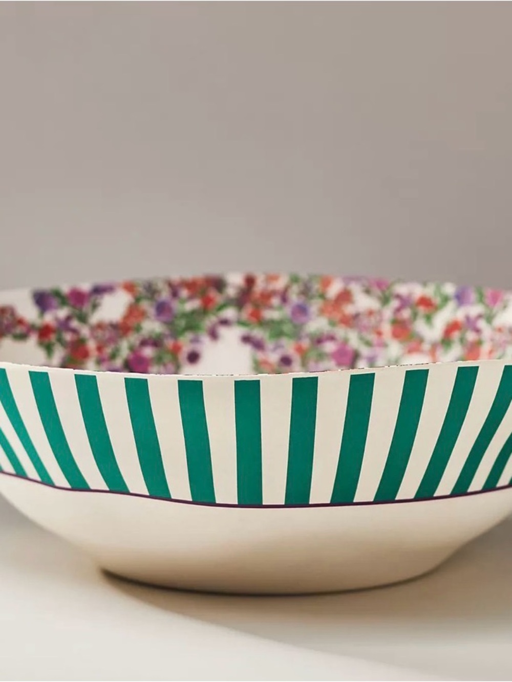 Maeve by Anthropologie Melamine Parrot Serving Bowl